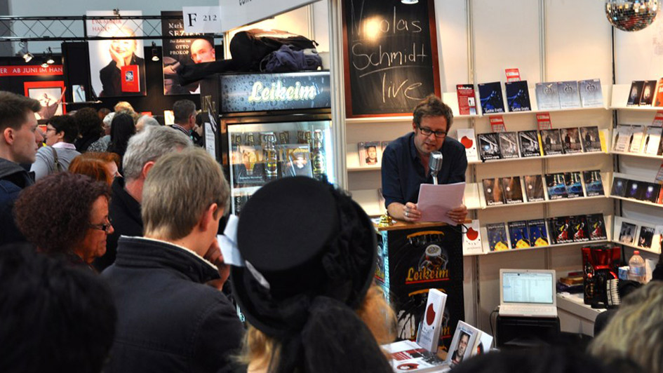 Der Herr Schmied auf der Buchmesse 2014