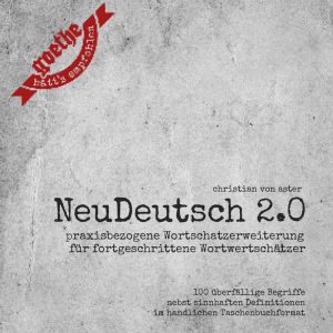 Christian von Aster: "NeuDeutsch 2.0" - periplaneta