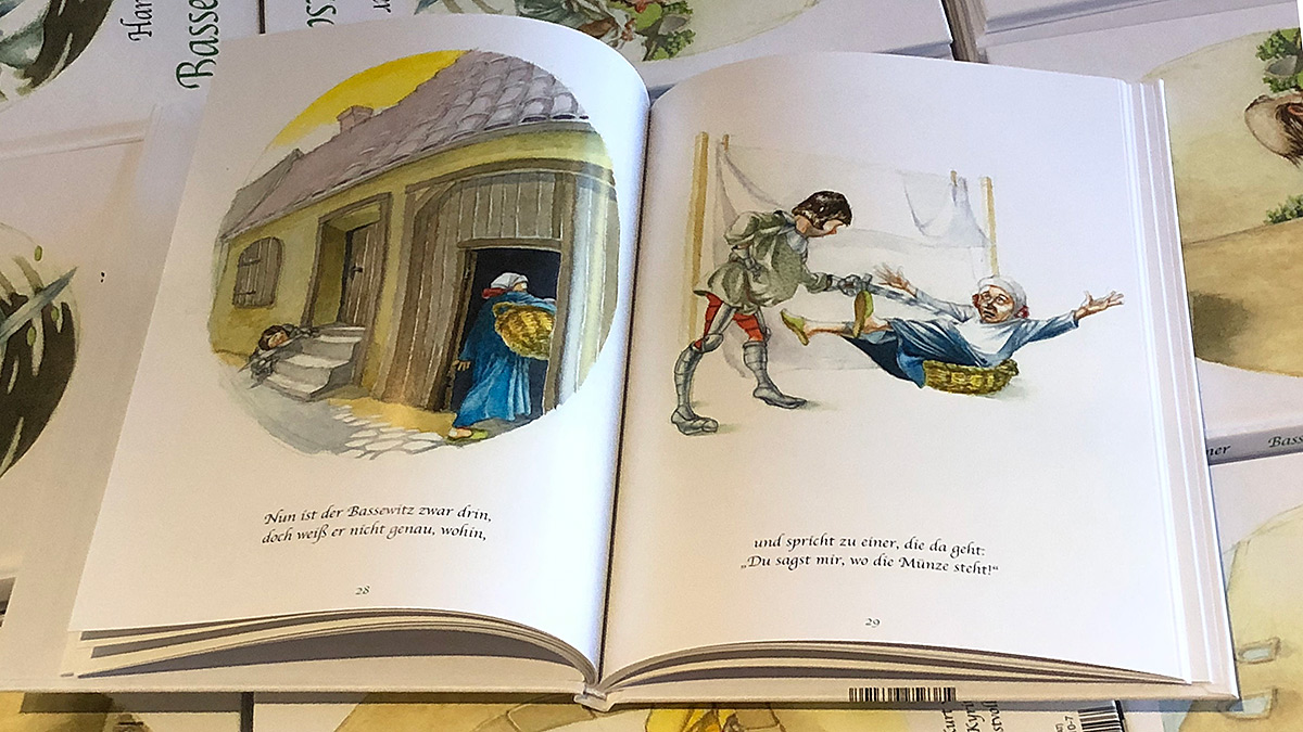 Bassewitz Saga: Blick ins Buch